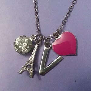 Justice 'V' Paris Necklace